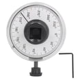 thumbnail image 1 of Medidor de ángulo de torsión de acero de 1/2 pulgada y escala de cuadrante analógico ajustable de 360° para reparación de automóviles, 1 of 15