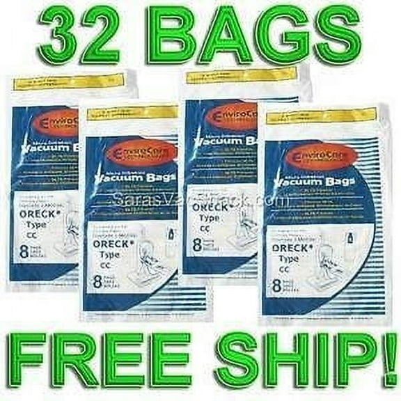32 Allergy Bags for Compatible with Oreck XL XL2 Upright Vacuum Type CC