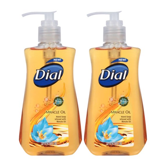 Dial Marula Oil Liquid Hand Soap 7.5 oz, 2 Pack