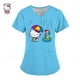 thumbnail image 3 of Camisetas de verano, tops de bolsillo, uniforme de enfermera, Hello Kitty, ropa de mujer con cuello en V, camiseta de hospital, camisetas para mujer 2023, camisetas para mujer, 3 of 5
