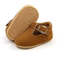 thumbnail image 6 of Toddler Baby Girl Princess Leather Soft Crib Anti-slip First Walkers Shoes, 6 of 6