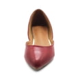 thumbnail image 3 of Ollio Women's Shoes Faux Leather Slip On Comfort Light Pointed Toe Ballet Flats F113, 3 of 6