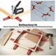 thumbnail image 3 of Set of 4 90 Degree Right Angle Clamps, Adjustable Wood Corner Clamps for Multi Picture Frames, Carpentry, Welding., 3 of 5