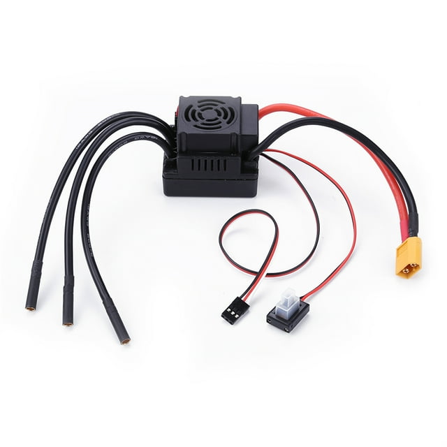 Controlador de velocidad eléctrico Vogacara 1/8 1/10 sin escobillas aleación de aluminio