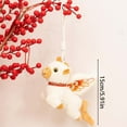 thumbnail image 5 of 2026 Year of The Horse Plush Ornament, 5.9inch Mini Cute Flying Horse Plush Keychain, Horse Charm Bag Pendant, Car Key Chain Accessory, Backpack Charm Horse, Soft Plush Keychain Horse, 5 of 7