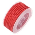 thumbnail image 3 of Unique Bargains Nylon Thread Twine Beading Cord 4mm Extra-Strong Braided Nylon Crafting String 3.2M/10.5 Feet, Red, 3 of 7