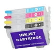 thumbnail image 1 of 4 Couleur Encre Quatre Pack Couleur Combo de Remplacement avec Puce Permanente Comprend 1 Unité de Jet d'Encreprinterink, 1 of 8