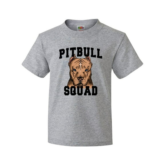 Inktastic Dog Pitbull Squad Youth T-Shirt
