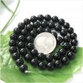 thumbnail image 4 of 2x Sueltas de Piedras de ónix Negro 8 Mm Pulgadas Nuevo Yinane Perlas redondas negras, 4 of 7