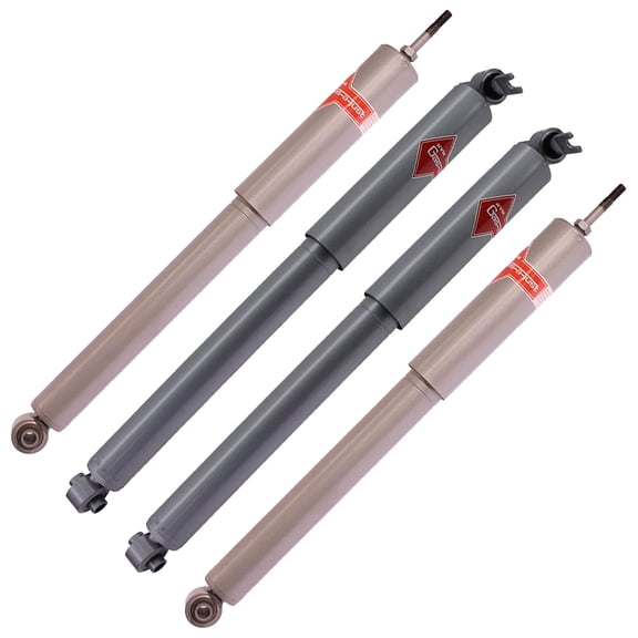 For Jeep Wrangler 2007-2018 New Set of 4 Gas-A-Just Shocks Struts - BuyAutoParts