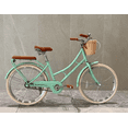 thumbnail image 3 of POVANLI 24" Girls Bike Single Speed Lady's Hybird Bicycle for Ages 7-11 Years with Basket Light Green, 3 of 10