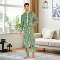 thumbnail image 6 of FORMRS Onesies Pajama for Adults Unisex Hoodie Winter Jumpsuit One Piece Sleepwear, Sizes S-2XL, Christmas Cookies, 6 of 7