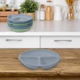 thumbnail image 4 of 3pcs Suction Plates for Babies & Toddlers, 100% Safe BPA Free Soft Silicone Divided Plates Toddler Plates, Non-Slip, Dishwasher and Microwave Safe, 4 of 7