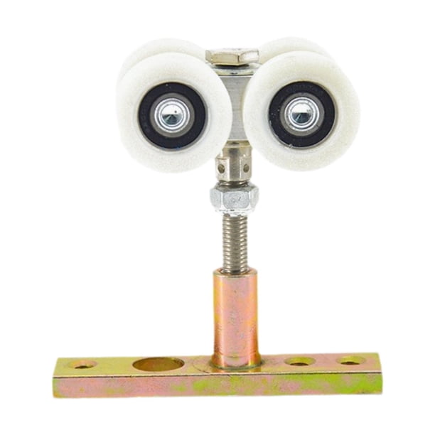 Polea de riel para colgar Macarena con rodillo para puerta plegable alto rendimiento fácil de instalar con ruedas de nailon 6.8 Cm