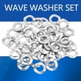 thumbnail image 3 of Washers, Stainless Steel Spring Washers Lock Tools for Screw Bolt, M3-M20, for Electrical Connections, 3 of 7