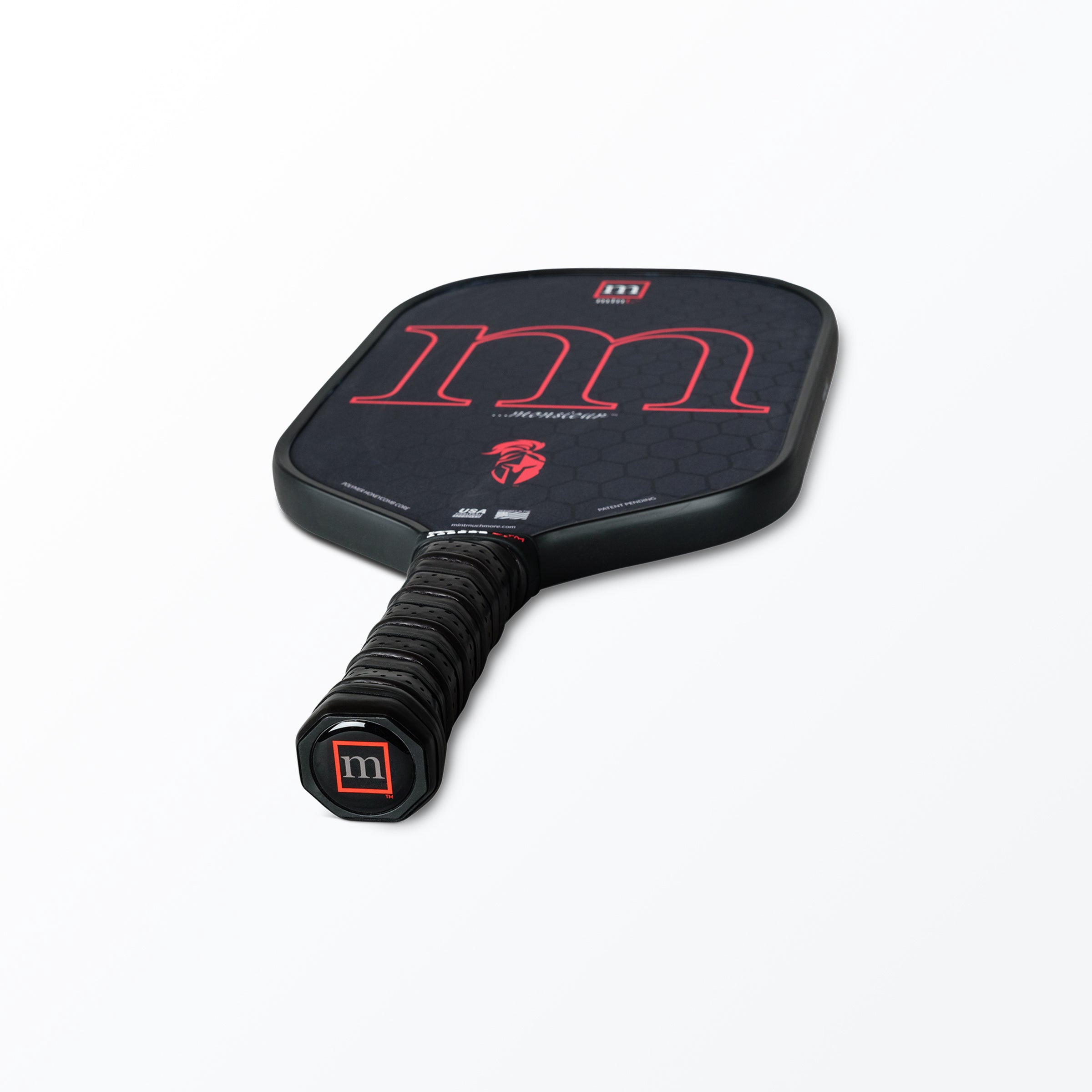 Mint Sport Monsieur Pickleball Paddle – T700 Carbon Fiber Pickleball Paddle with 16mm Polypropylene Core, Textured Spin Surface, TPE Edge Guard, USAPA Approved for Competitive Play
