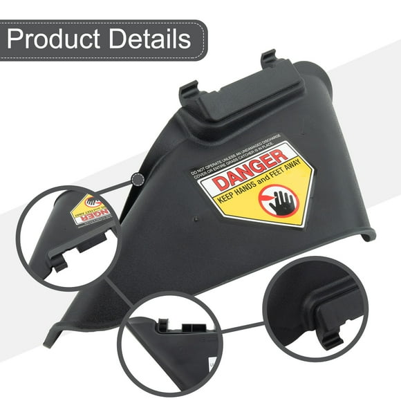 Feimier Side Discharge Chute for 21\" Walk-Behind Mowers - Fits Part 731-07486 - Durable Plastic Construction - Efficient Grass Clipping Ejection - Easy Installation - Lawn Care Essential