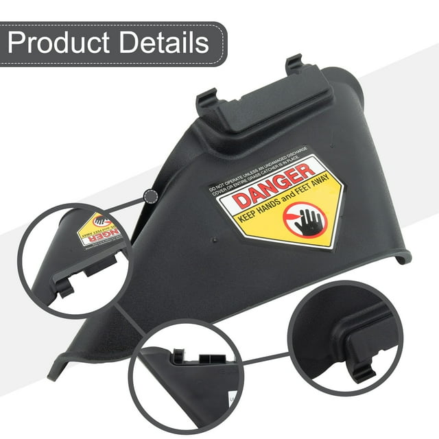 Side Discharge Chute Fits for for for Walk-Behind Mower