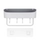 thumbnail image 3 of Fiudx Toallero de Baño, Estante con Ventosa y Gancho, Diseño Compacto, Multiusos para Baño y Cocina, Fácil Instalación, Plástico Duradero, Juego de 1 Pieza, 3 of 3