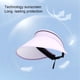 thumbnail image 5 of Qarigey Sombrero PVS resistente al viento - Banda para el sudor elástica con ala extra grande Cuerda de viento de tela fresca Portátil 125 cm Sombreros Rosa, 5 of 6