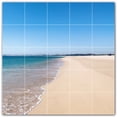 thumbnail image 1 of Picture-Tiles.com: Beach Ceramic Tile Wall Mural WAL500061-55S. 21.25"W x 21.25"H using (25) 4.25" x 4.25" Ceramic Tiles-Satin Finish, 1 of 3