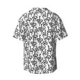 thumbnail image 7 of Kdxio Men's Hawaiian Shirt for Men Short Sleeve Shirt Snake Summer Casual Holiday Beach Button Down T-Shirts, 7 of 7