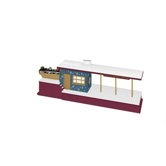Lionel The Polar Express Plug-Expand-Play O Gauge Model Train Freight Terminal