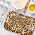 thumbnail image 6 of Serving Trays with Handles, 14.5 x 9.8 inch Rectangular Plastic Tray for Restaurant, Kitchen, Tropical Leaf Pattern Monstera in The Style, 6 of 6