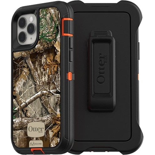 Otterbox Defender Carrying Case Holster Apple Iphone 11 Pro Max Smartphone Realtree Edge Camo Walmart Com