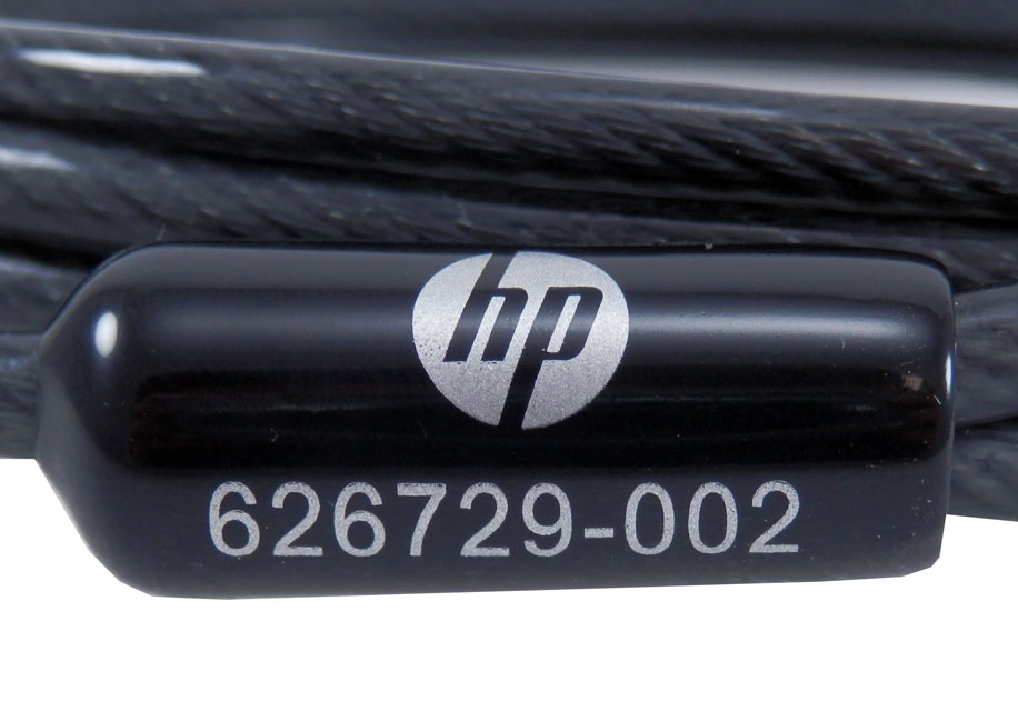 HP Keyed Notebook Cable Lock Assembly 626729002 626746002
