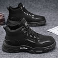 thumbnail image 4 of Botas altas Para Hombre, Botas de plataforma cómodas a la moda, Botas de Montañismo al aire libre Para Hombre, zapatillas de seguridad Para el trabajo, Botas Para Hombre, 4 of 4