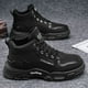 thumbnail image 4 of Botas altas Para Hombre, Botas de plataforma cómodas a la moda, Botas de Montañismo al aire libre Para Hombre, zapatillas de seguridad Para el trabajo, Botas Para Hombre, 4 of 4