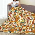 thumbnail image 6 of Sikiie Vintage Floral Ultra-Soft Micro flannel Blanket Luxury All Seasons Warm Blanket for Bedding Sofa and Travel (4 sizes)-60"x50", 6 of 7