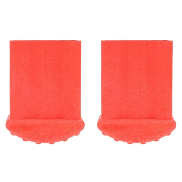 2 almohadillas antideslizantes para escaleras, cubiertas de goma para pies de escalera, cubiertas protectoras para escaleras de mano.