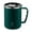 Green, variant on Grey Stainless Steel Double Wall Insulated Coffee Mug With Measurement Marks Tea Cup Hot Cold Drink Container Microwave Safe 4.52X4.52X3.34 Inches 0.44 Lb