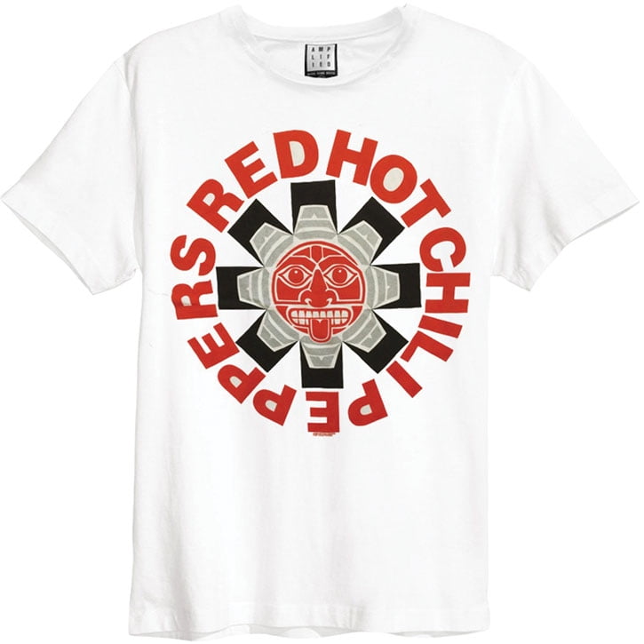 Red Hot Chili Peppers  T shirt White Cotton Tee Funny Gift Men Women Vintage