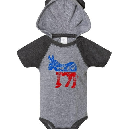 

Inktastic Vintage Democrat Donkey Gift Baby Boy or Baby Girl Bodysuit