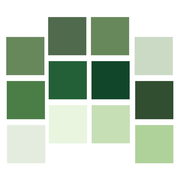 Milisten Scrapbooking Supplies 24Pack of Craft Paper Sheets for Artists and Students in Assorted Color