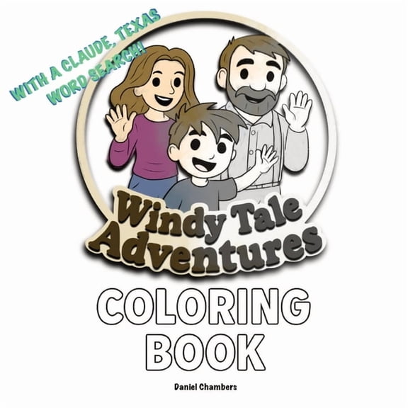 Windy Tale Adventures: Coloring Book, (Paperback)
