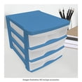 thumbnail image 4 of Cajonera Plastic Trends Escritorio 3 niveles Azul, 4 of 4