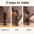 thumbnail image 3 of Portable Espresso Machine, Electric Coffee Maker for Ground Coffee & K Cup Capsules, Your Essential Companion for Travel & Office, 3 of 5