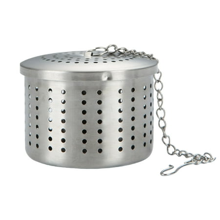 

304 Stainless Steel Bucket Shaped Seasoning Ball Hot Pot Soup Brine Spices Filtering Wei Bao Household Tea Leak Brewing Tea Filter