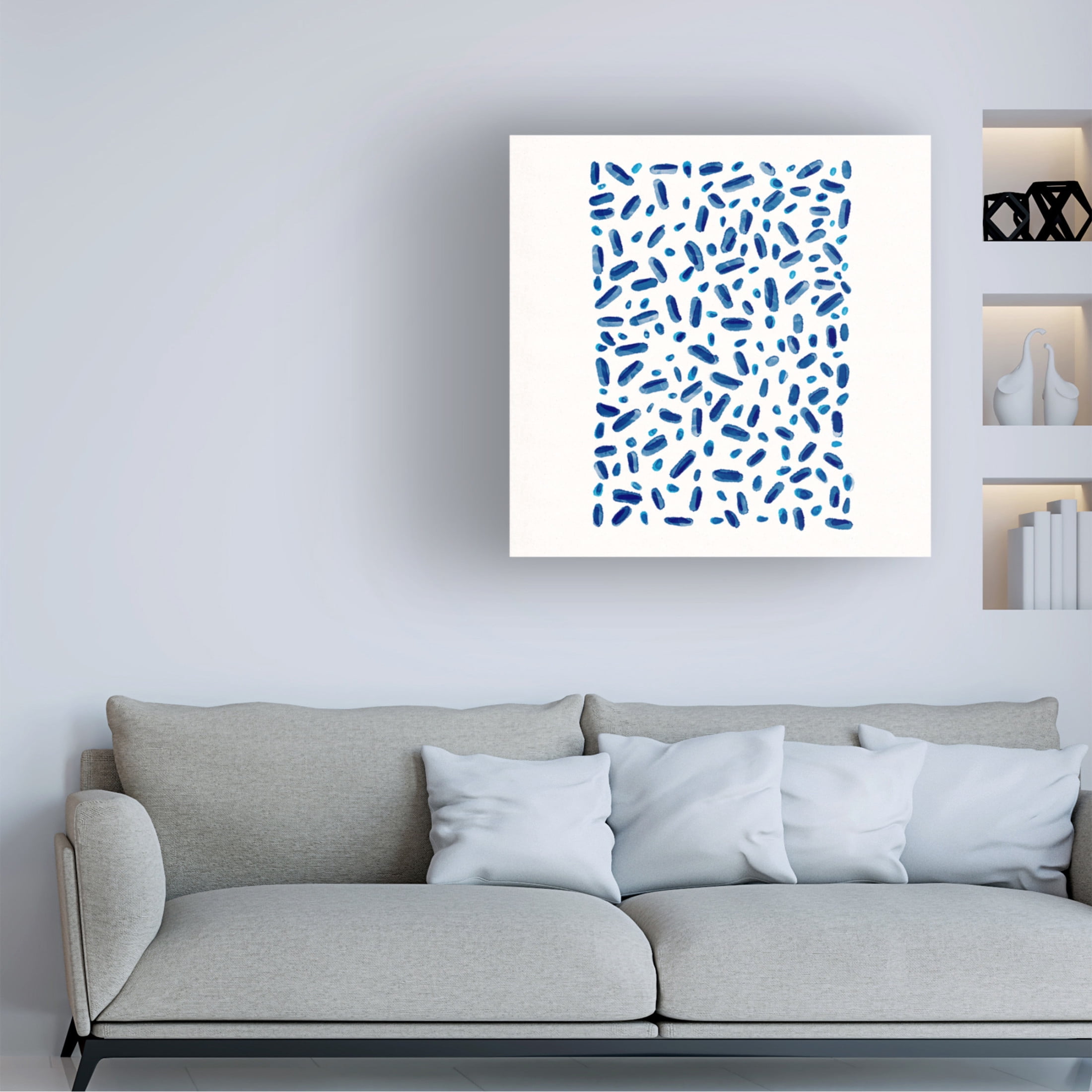 Trademark Fine Art Emel Tunaboylu  Lekeli Cini Canvas Wall Art