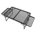 thumbnail image 4 of Folding Table, Outdoor Aluminum Alloy Mesh Folding Table Aluminum Alloy Double Deck Camping Table Portable Barbecue Table Travel Table For Outdoor Camping Traveling, 4 of 8