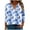 Multicolor Plus Size Blouse for Women_k, variant on CYMMPU Blouses for Women Dressy Casual V Neck 3/4 Sleeve Fall Trendy Shirts Tunic Tops Spring Tops Floral Printed Loose Fit Business Elegant Work Tops T-Shirts Multicolor XXXXL