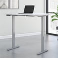 thumbnail image 2 of Bush Business Furniture Bureau Debout Réglable en Hauteur Série 60 48W en Blanc, 2 of 6
