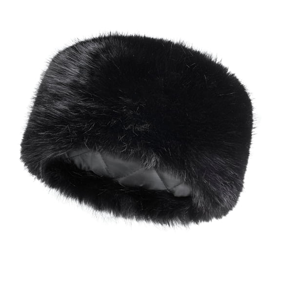TELOLY 2026 New Women'S Faux Fur Russian Style Hat Winter Warm Cossack Cap Fur Hat for Women for Outdoor,Travel,Casual,Holiday