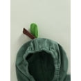thumbnail image 5 of Cenuakty Infant Baby Girls Boys Romper Avocado Print Hooded Long Sleeve Jumpsuits Autumn Winter Casual Bodysuits, 5 of 8