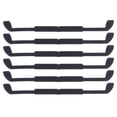 thumbnail image 1 of 6pcs Silicone Glasses Non-slip Ropes Elastic Glasses Hanging Ropes (Black), 1 of 7