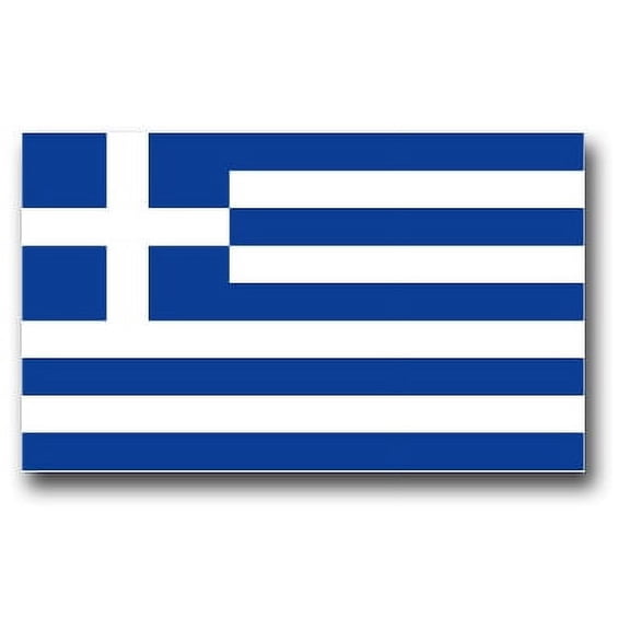3.8 Inch Greece Flag Vinyl Transfer Decal